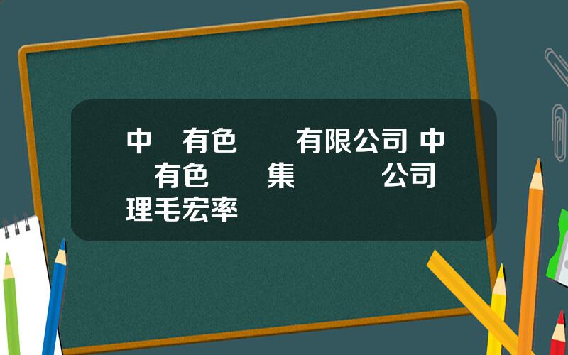 中國有色鑛業有限公司 中國有色鑛業集團財務公司縂經理毛宏率隊